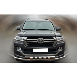 Купить Передняя дуга ST015 (2015-2025, нерж.) для Toyota Land Cruiser 200