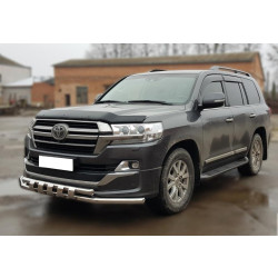 Купить Передняя дуга ST015 (2015-2025, нерж.) для Toyota Land Cruiser 200