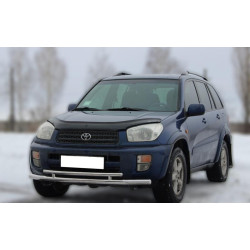 Купить Передняя защита ST014-1 (нерж) для Toyota Rav 4 2001-2005 гг