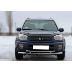 Купить Передняя защита ST014-1 (нерж) для Toyota Rav 4 2001-2005 гг