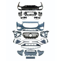 Купить Комплект обвесов AMG E53 с задним диффузором (для AMG-Line) для Mercedes E-сlass W214 2023- гг