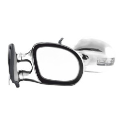 Купить Зеркала боковые Carlife, унив.цвет хром с LED повторителем поворота+габарит, сф.комп.2шт