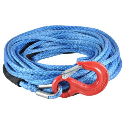 Купить Трос для лебедки BELAUTO синтетический с усиленным крюком, ø11мм, длина 26м