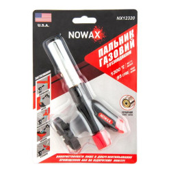 Купити Газовий пальник Nowax на балон, сопло: Ø 20мм, довжина 63мм, керам. захист NX12320