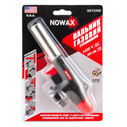Купити Газовий пальник Nowax на балон, сопло: Ø 20мм, довжина 61,5мм, керам. захист