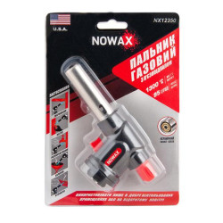 Купити Газовий пальник Nowax на балон, сопло: Ø 20мм, довжина 63мм, керам. захист NX12350