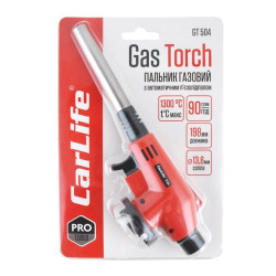 Купити Газовий пальник Carlife, сопло: Ø 13,6мм, довжина 76мм з п'єзопідпалом