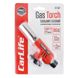 Купити Газовий пальник Carlife, сопло: Ø 19мм, довжина 68мм з п'єзопідпалом, керам. захист GT507