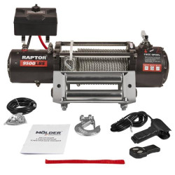 Купити Лебідка MOLDER RAPTOR 9500lbs (5.5hp/4.1kw)