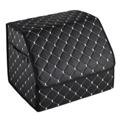 Купити Сумка органайзер Beltex Еко шкіра S 35х30х30 чорна/біла