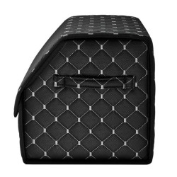 Купити Сумка органайзер Beltex Еко шкіра S 35х30х30 чорна/біла