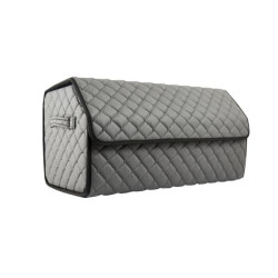 Купити Сумка органайзер Beltex Еко шкіра L 60х31х31 сіра/сіра