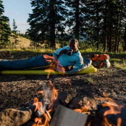 Купить Спальник Big Agnes Anthracite 20 (FireLine Pro Recycled) Long