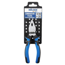 Купити Плоскогубці Molder комбіновані Cr-V 160мм, двокомпонентна ручка