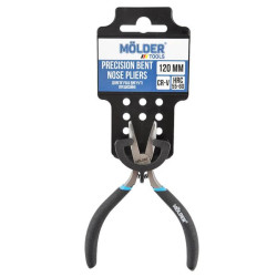 Купити Довгогубці Molder прецизійні вигнуті Cr-V 120мм
