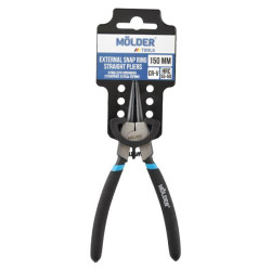 Купити Кліщі Molder для зовнішніх стопорних кілець, прямі Cr-V 150мм