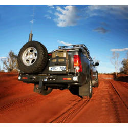 Buy Rear bumper Kaymar Toyota Hilux 05-15 (with two stem) K2040