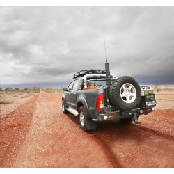 Buy Rear bumper Kaymar Toyota Hilux 05-15 (with two stem) K2040