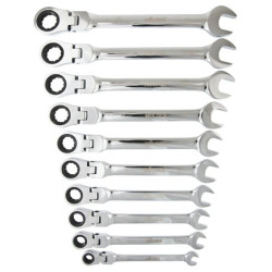 Купить Набор ключей Molder с трещоткой и карданом CR-V, 10шт