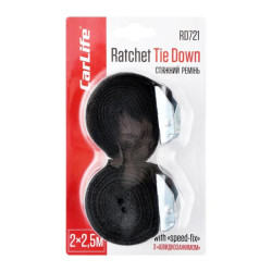 Купить Стяжной ремень и быстрозажим CarLife 2 шт, 2,5м