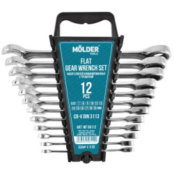 Купити Набір ключів Molder CR-V (7-19, 7- 8-9-10-12-13-14-15-16-17-18-19мм), 12шт