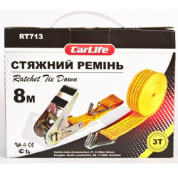 Купити Стяжний ремінь з замком CarLife 3т, 8м