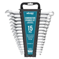 Купити Набір ключів Molder CR-V, 6-22мм, 15шт