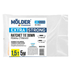 Купити Стяжний ремінь Molder 1,5т, 5м