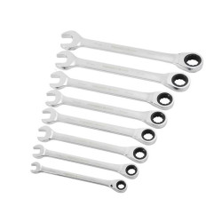 Купити Набір ключів Winso PRO комбіновані з тріскачкою CR-V 8шт (8-10-12-13-14-15-17-19мм)