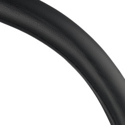 Купити Чохол на кермо Carlife 39 - 41см, екошкіра, чорний, один шов