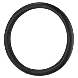 Купить Чехол на руль Carlife 37-39см, экокожа, черный, один шов SW140M