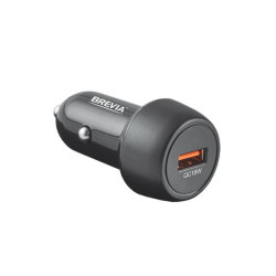 Купить Автомобильное зарядное устройство Brevia ePower SingleDrive 18W черный 1xUSB-A