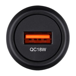 Купить Автомобильное зарядное устройство Brevia ePower SingleDrive 18W черный 1xUSB-A