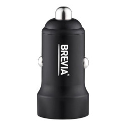 Купить Автомобильное зарядное устройство Brevia ePower DualCharge Display 40W 2xUSB-C черный