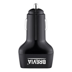 Купить Автомобильное зарядное устройство Brevia ePower TriDrive 42W 3xUSB-A черный
