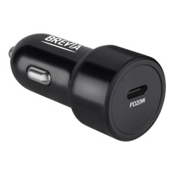 Купить Автомобильное зарядное устройство Brevia ePower TurboCharge 20W 1xUSB-C черный