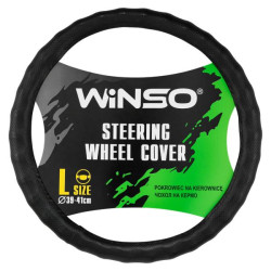 Купить Чехол на руль Winso L, Ø39-41 экокожа 142730