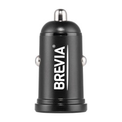 Купити Автомобільний зарядний пристрій Brevia ePower DualCharge 48W 1xUSB-C+1xUSB-A, чорний