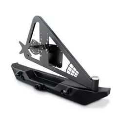 Купити Чорний задній бампер POISON SPYDER  - Jeep Wrangler JK