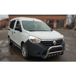 Купити Кенгурятник WT003 (нерж) для Renault Lodgy 2013-2022 рр