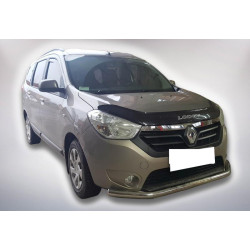 Купити Передній захист ST008 (нерж) для Dacia Lodgy 2012-2022 рр