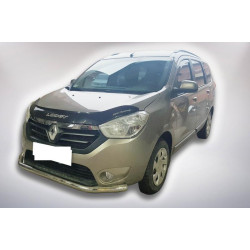 Купити Передній захист ST008 (нерж) для Dacia Lodgy 2012-2022 рр