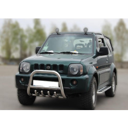 Купити Кенгурятник F2-01 (нерж) для Suzuki Jimny 1998-2018 рр