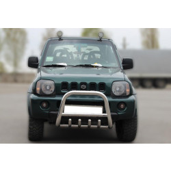Купити Кенгурятник F2-01 (нерж) для Suzuki Jimny 1998-2018 рр