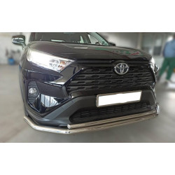 Купити Передній захист F3-10 (нерж) для Toyota Rav 4 2019- рр