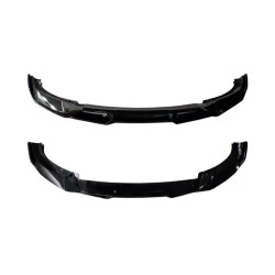 Купити Передня Lip накладка Paradigm (2022-2024, чорний глянець) для BMW X4 G02 2018- рр