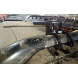 Купити Підсилений кронштейн багажника експедиційного на штатні рейлинги Toyota Land Cruiser Prado 90