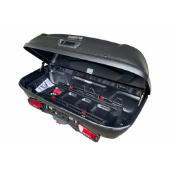 Купить Бокс на фаркоп Hapro Boxer L (Hexagon Black) HP 37500