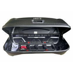 Купить Бокс на фаркоп Hapro Boxer L (Hexagon Black) HP 37500