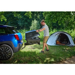 Купить Бокс на фаркоп Hapro Boxer М (Hexagon Black) HP 37505